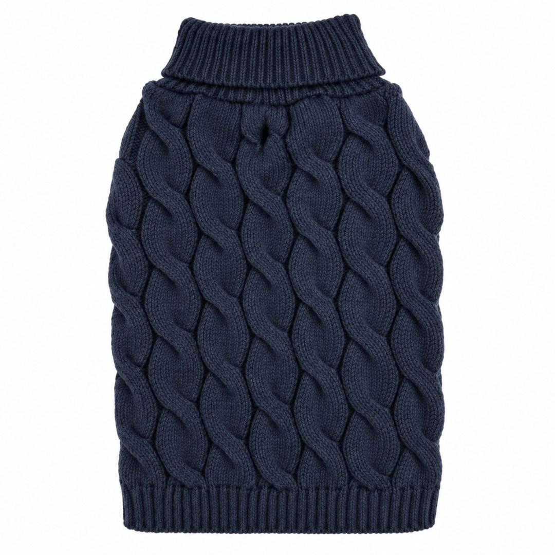 Hundesweater Pchełka Warkocz Navy XL