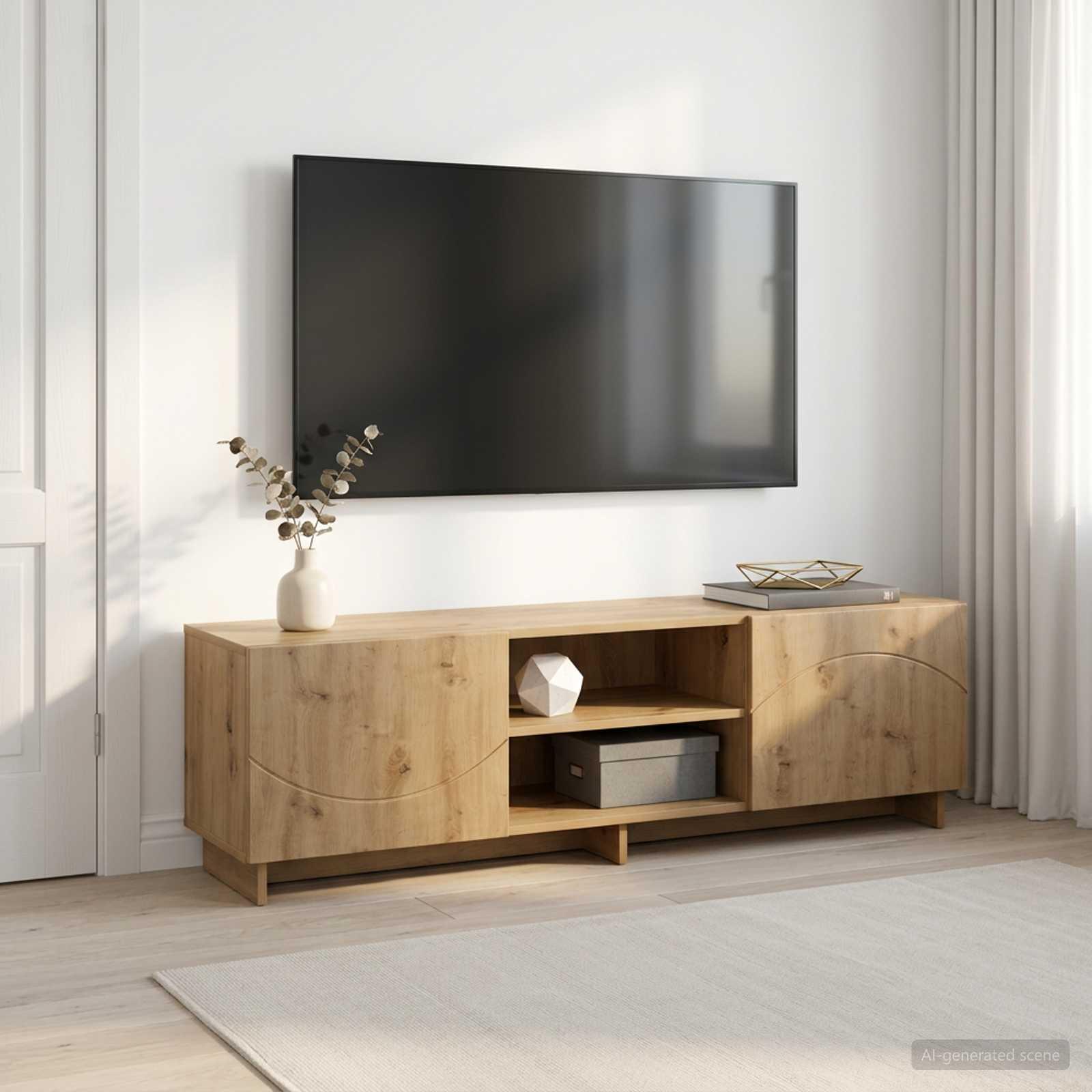 TV-bord 140 x 34,5 x 40 cm - Artisan-eg