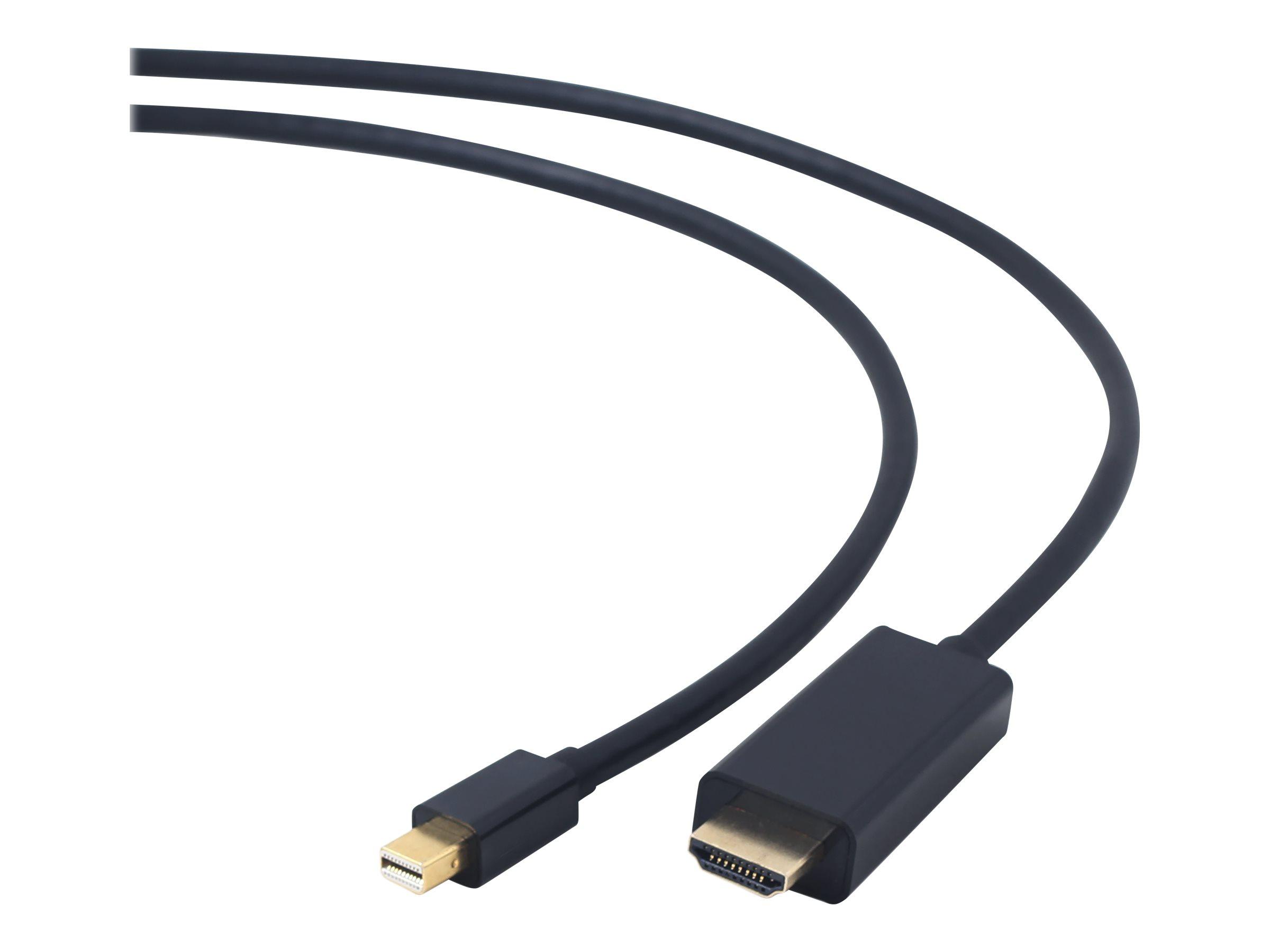 Adapterkabel Gembird Cablexpert CC-mDP-HDMI-6 Mini DisplayPort til HDMI - 1,8 m