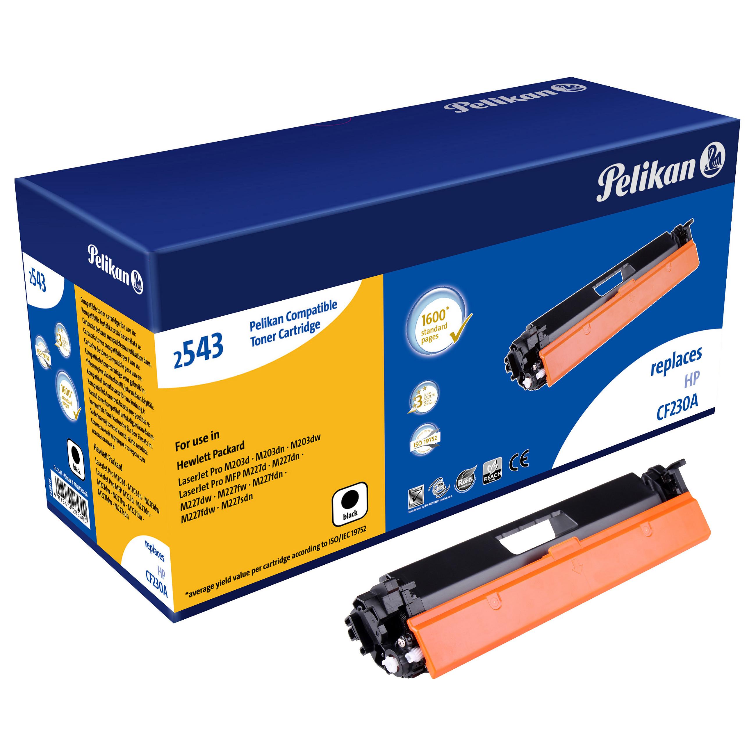 Tonerpatron Pelikan til HP CF230A - sort