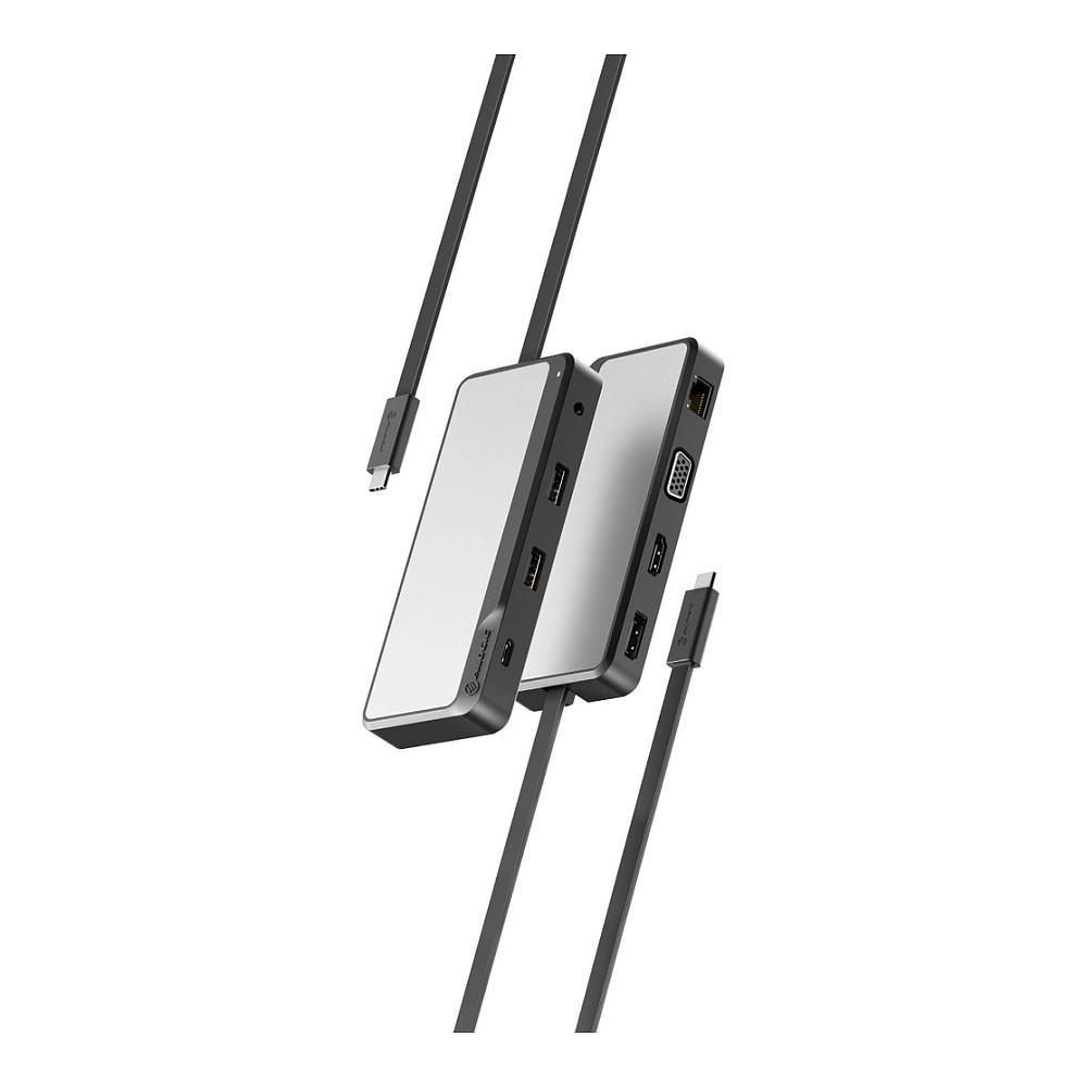 USB-C videodock ALOGIC Fusion Pro NEXUS - grå