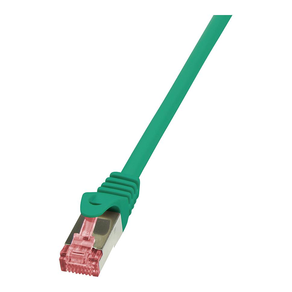 Netværkskabel LogiLink PrimeLine Cat.6 S/FTP 10 m - grøn