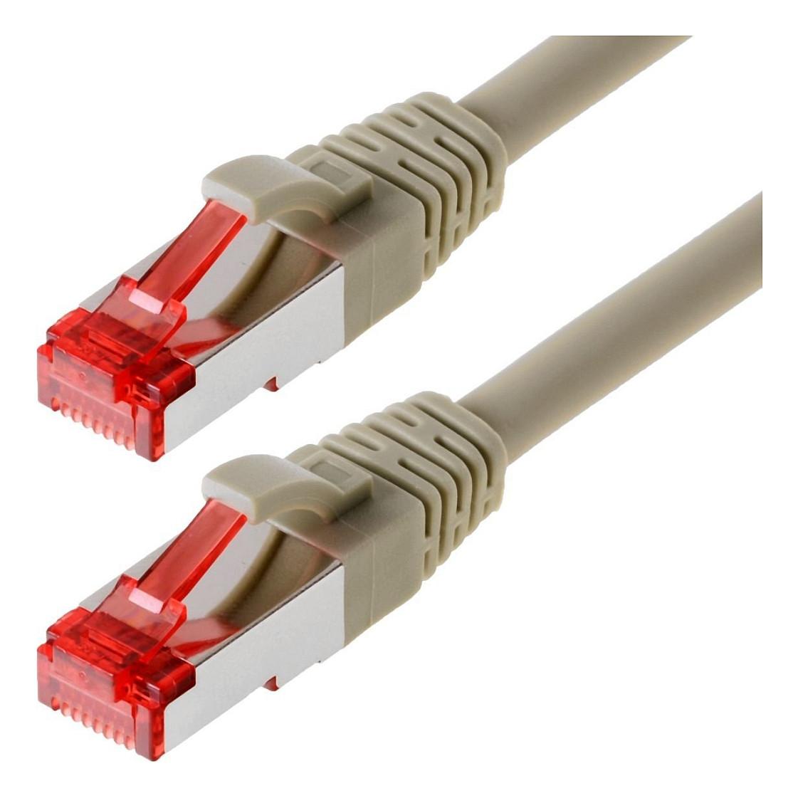 Patchkabel Helos Cat 6 S/FTP RJ45 1,5 m - grå