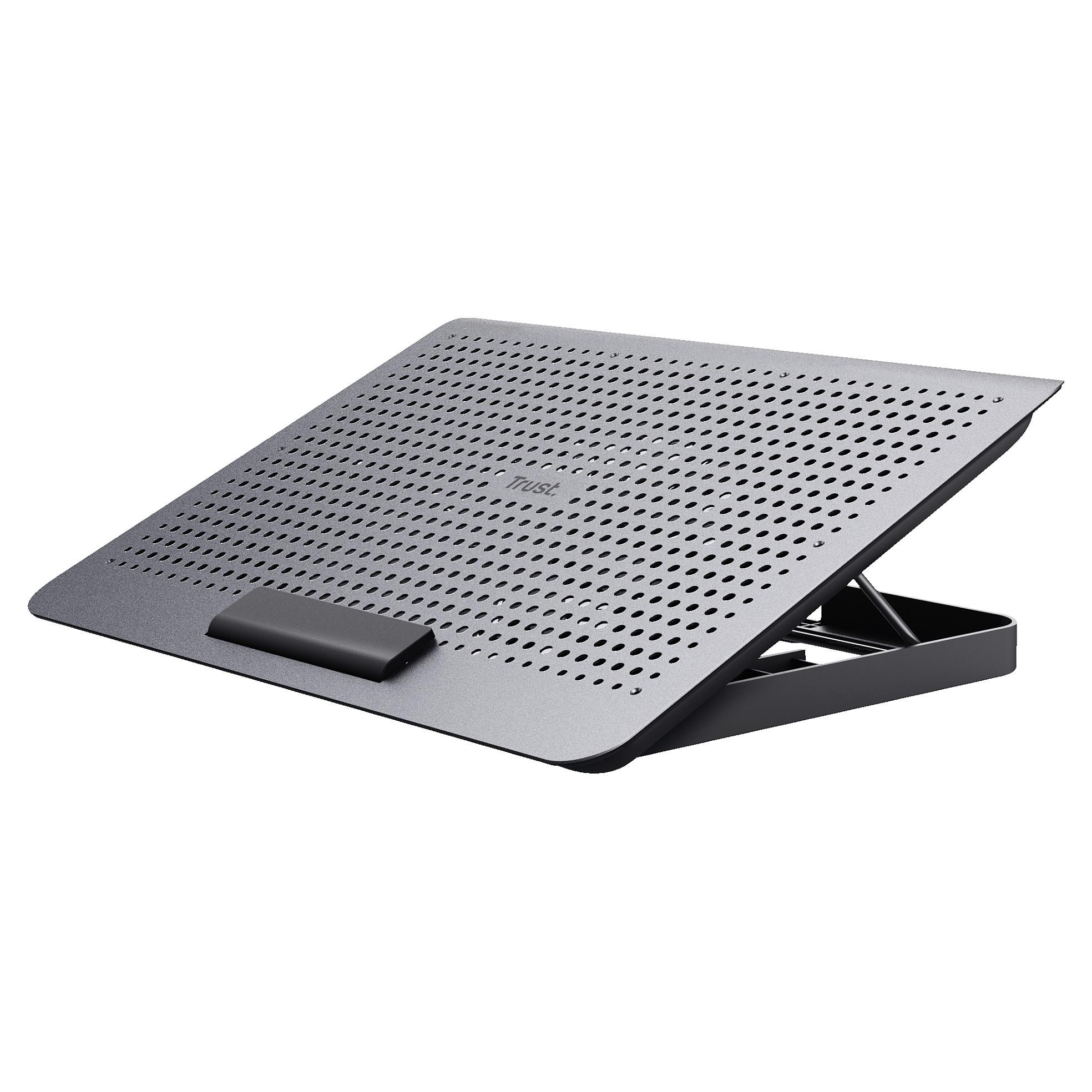 Trust Exto Notebook Kølerstander - 16", Aluminium, Justerbar Højde