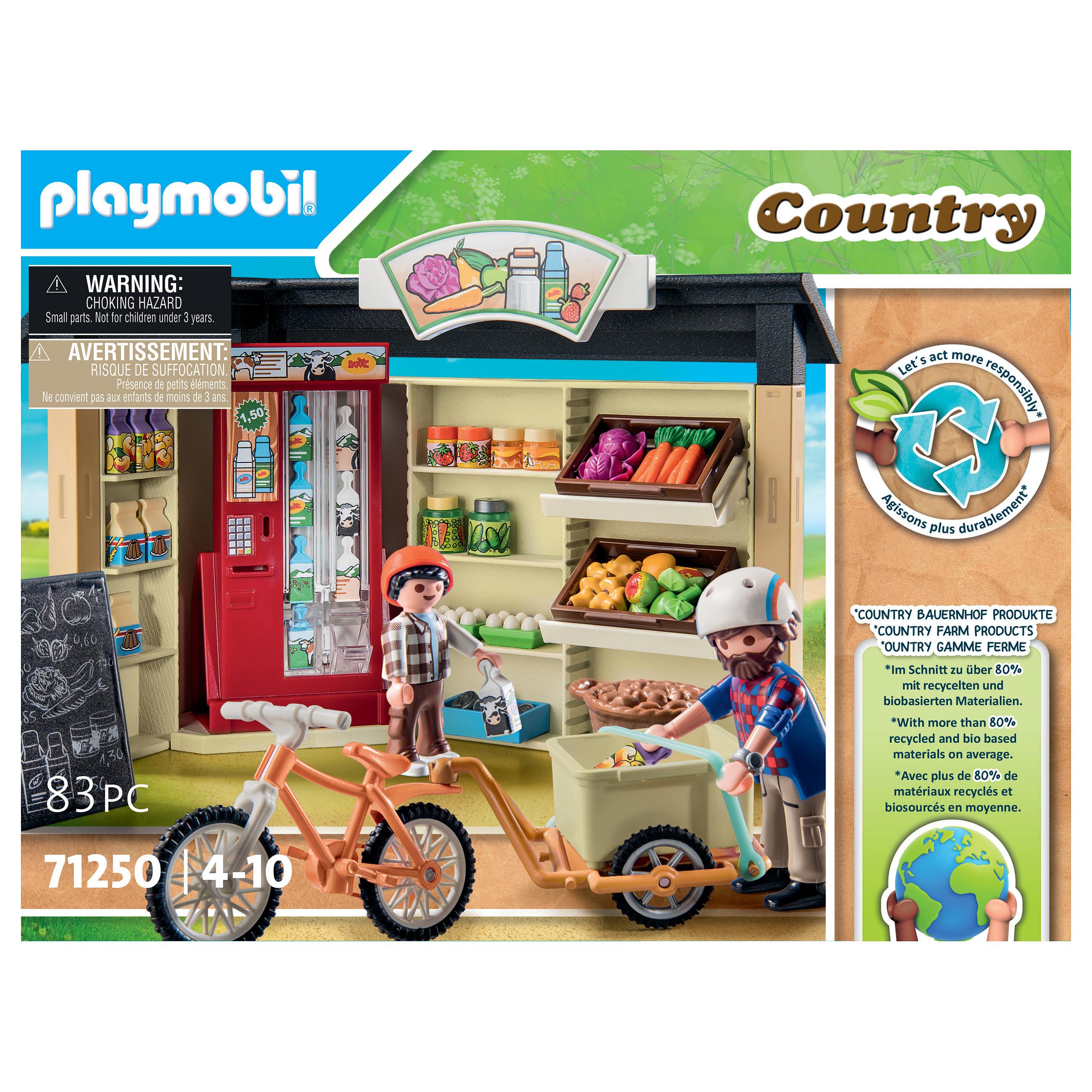 Legetøjssæt Playmobil Country 24-timers gårdbutik 71250