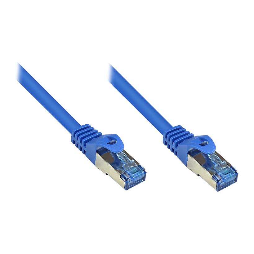 Netværkskabel econ connect Cat.6A S/FTP 1,5 m - blå