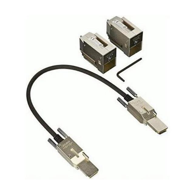 Cisco C9300L-STACK-KIT2= Digital lydkabel 0,5m Sort