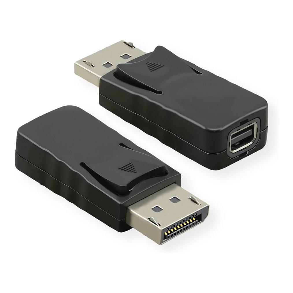 DisplayPort-adapter VALUE 12.99.3160 - DP han til Mini DisplayPort hun