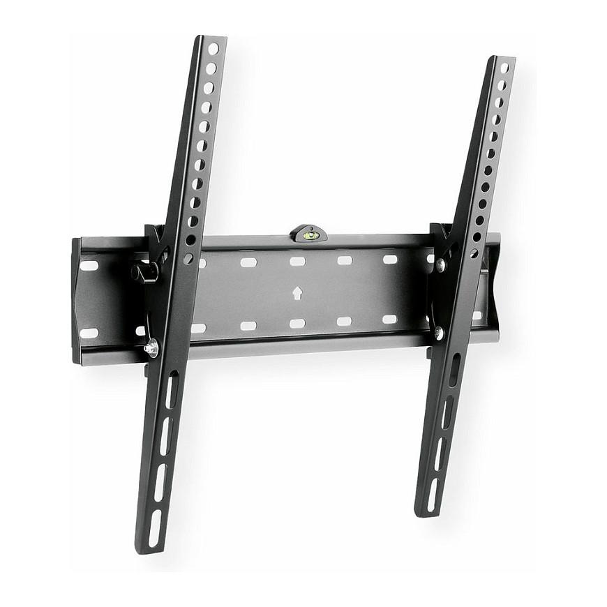 VALUE 17.99.1219, 139,7 cm (55), 200 x 200 mm, 400 x 400 mm, -12 - 12°, Metal, Sort