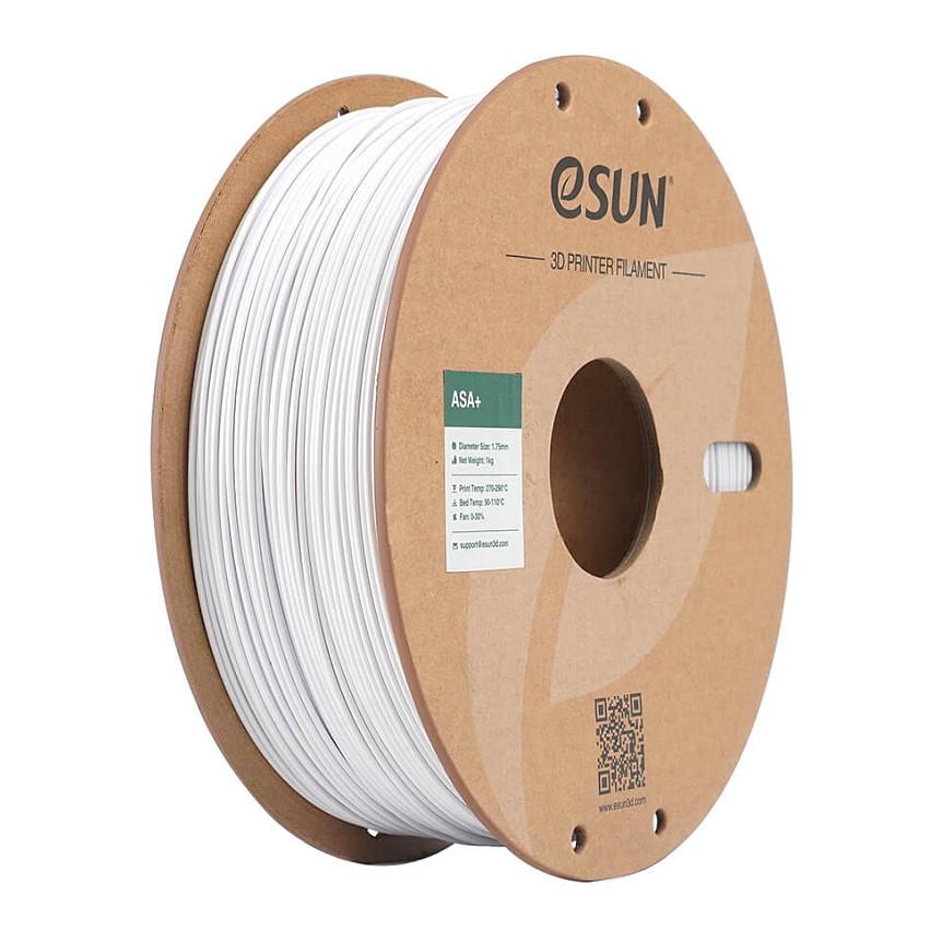 3D-printerfilament eSUN ASA+ 1,75 mm 1 kg - Cold White