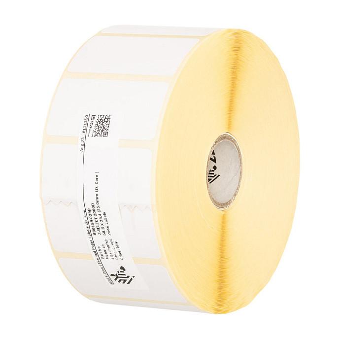 Zebra Z-Select 2000D - Papir - akryllisk klæbemiddel - belagt - perforeret - skinnende hvid - 101.6 x 152.4 mm 5700 etikette(r) (12 rulle(r) x 475) etiketter - for TLP 2844 Zebra GX420, R2844 GK Series GK420 G-Series GC420 LP 2844 TLP 2844