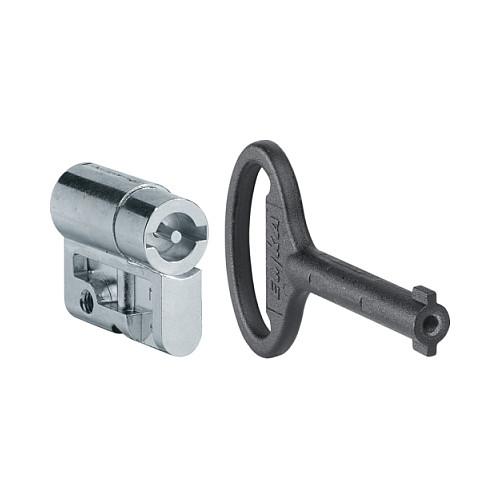 Profilhalvcylinderindsats Hager MES-PHZDB3 dobbeltskæg 3 mm