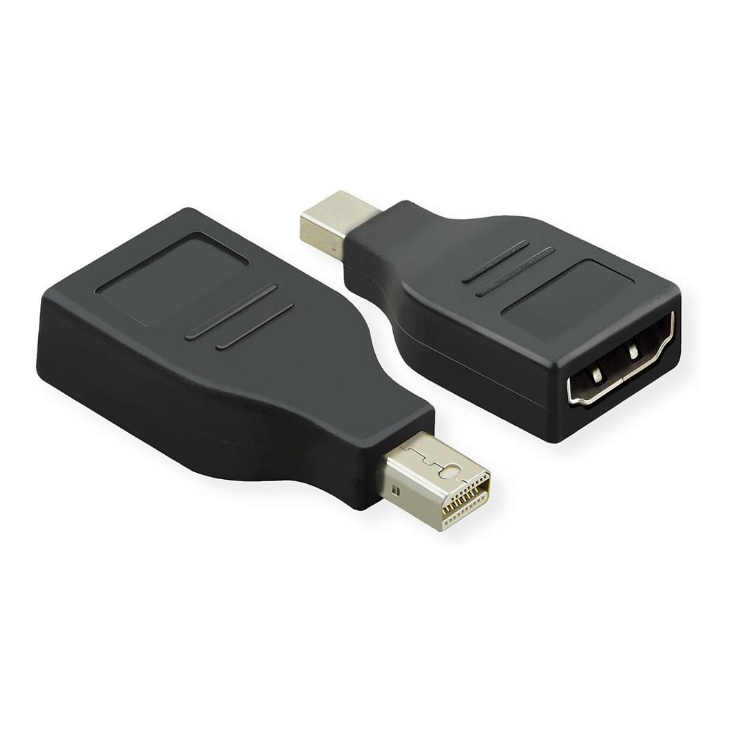 Mini DisplayPort til HDMI-adapter VALUE 12.99.3159 - sort
