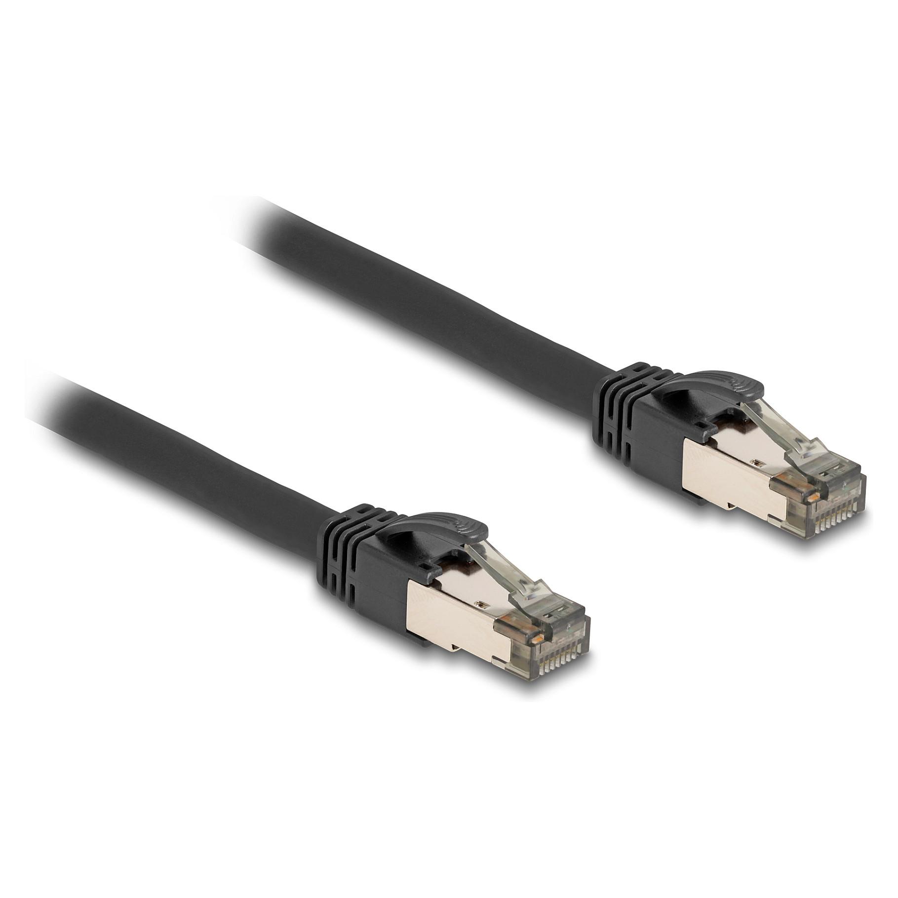 Netværkskabel DeLOCK Cat.6A U/FTP RJ45 10 m - sort