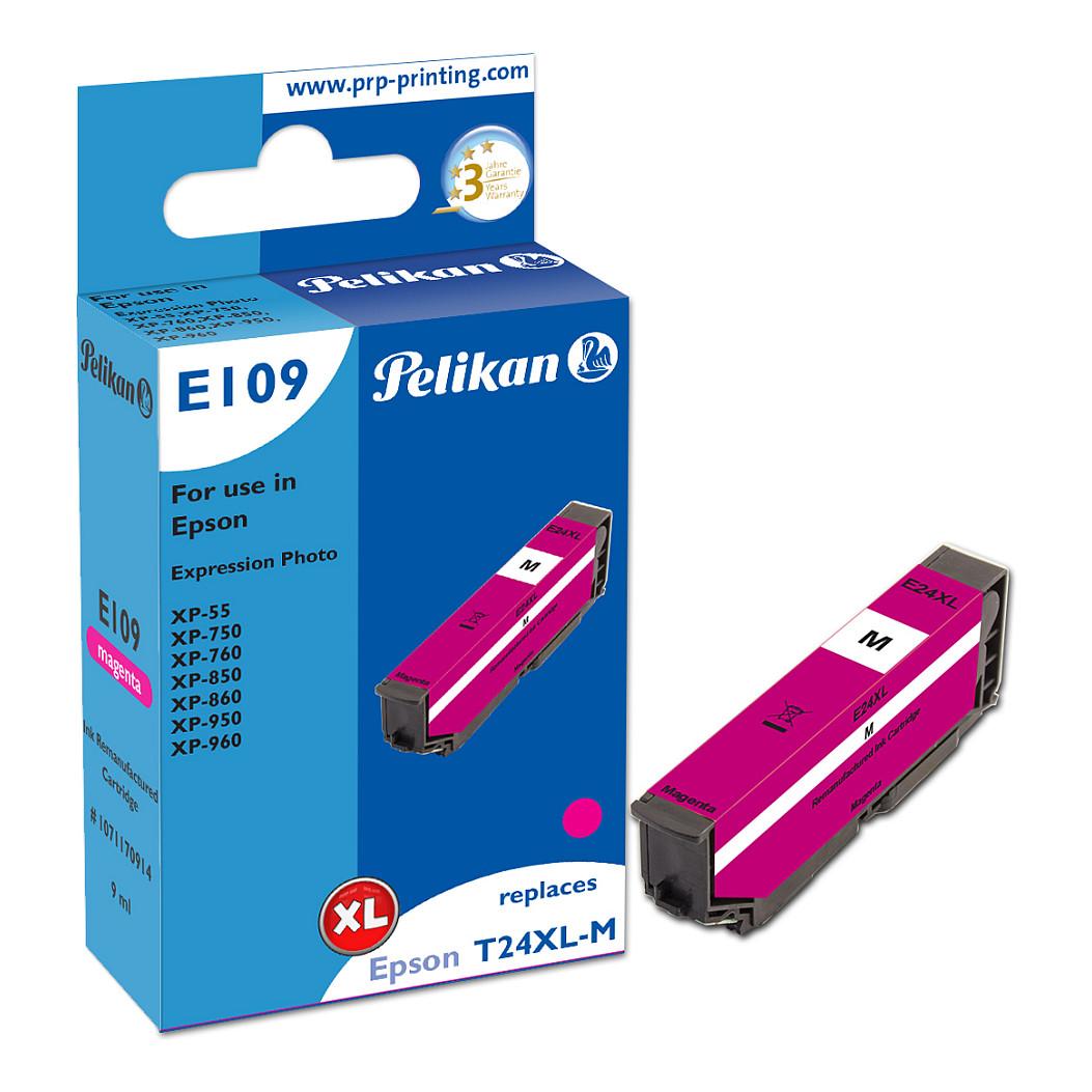 Kompatibel blækpatron Pelikan E109 24XL magenta til Epson