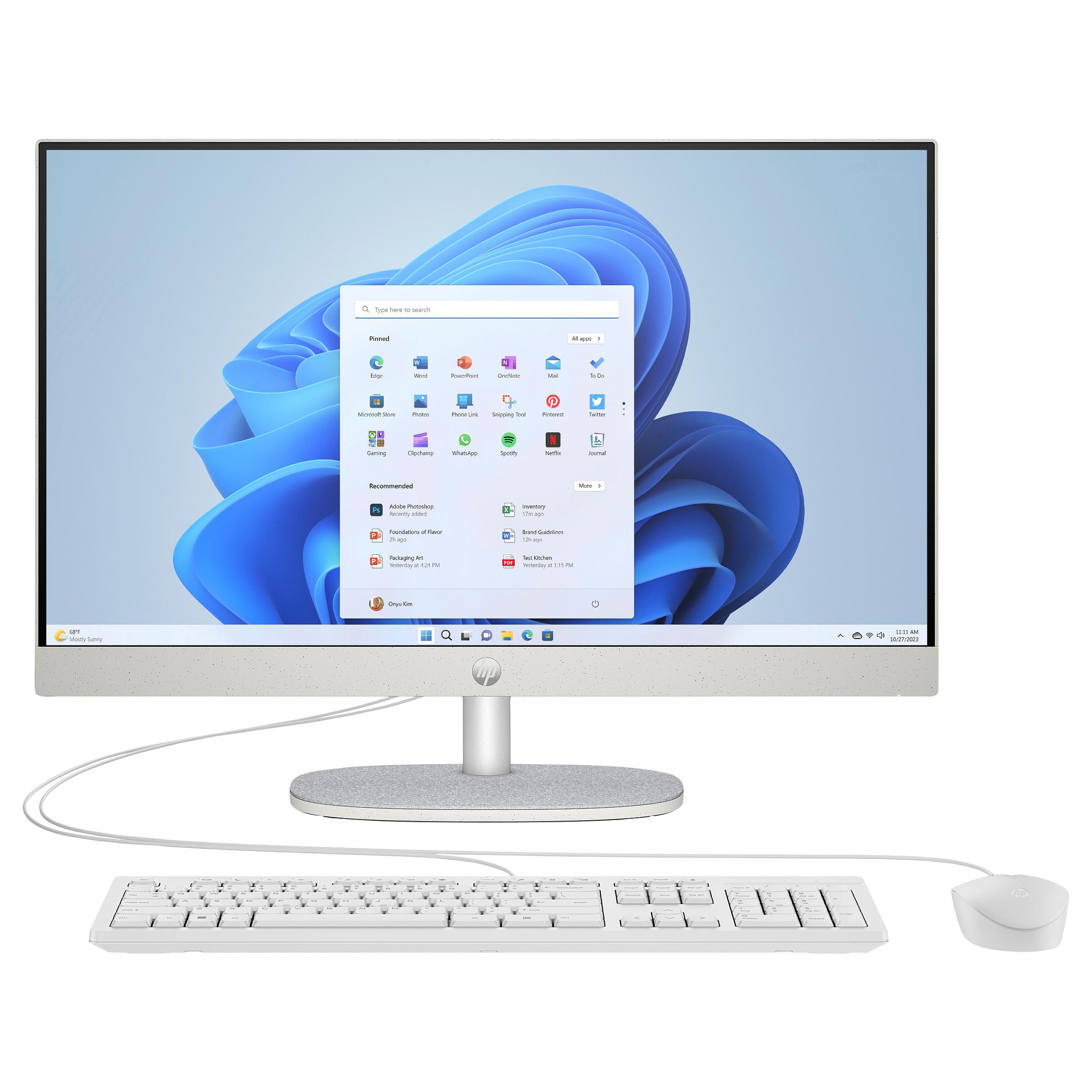 HP 24-cr1072ng Intel Core Ultra 7 155U All-in-One-PC 60,5 cm (23,8 Zoll)