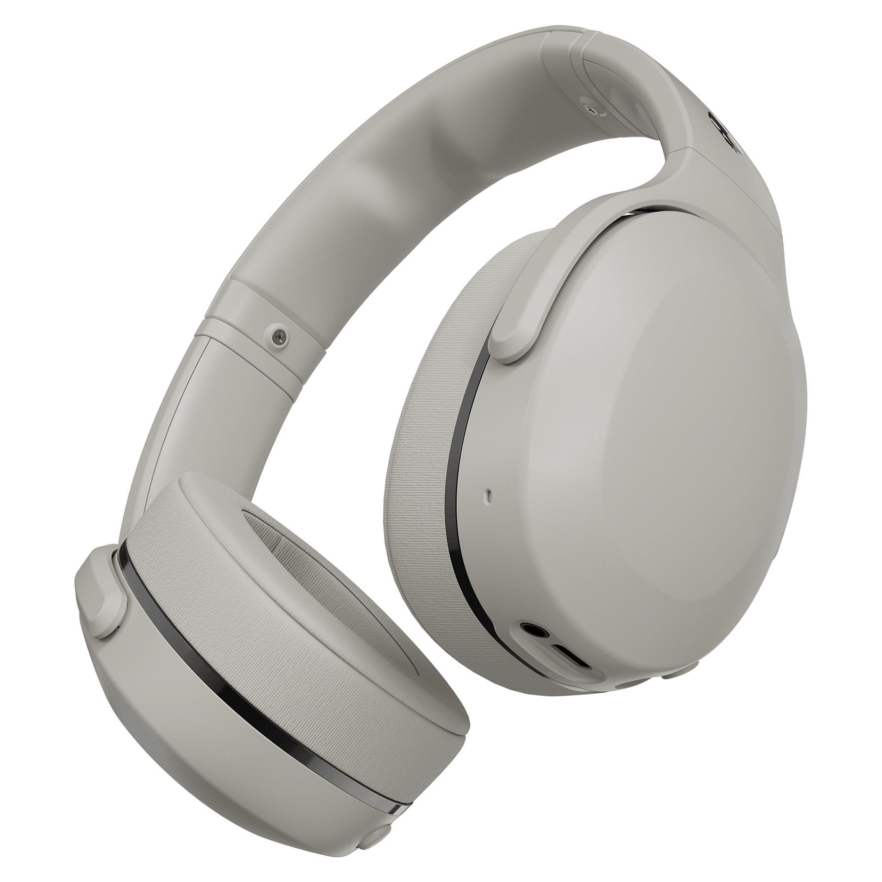 Skullcandy Crusher 540 Active Hovedtelefoner - Over-Ear, 40 Timer, USB-C - Grå