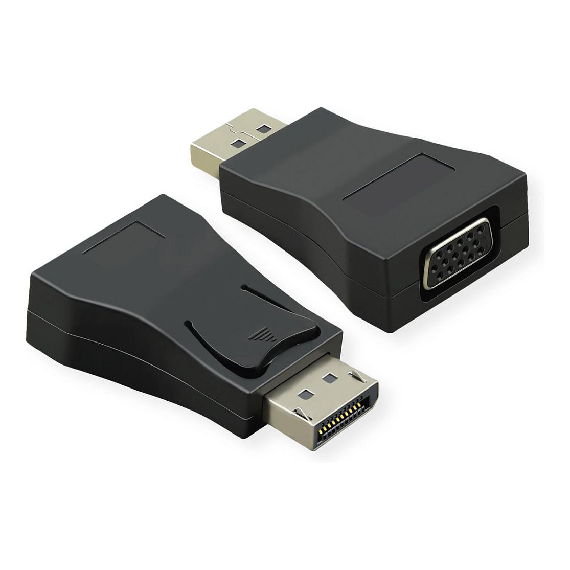DisplayPort til VGA-adapter VALUE 12.99.3156 - sort