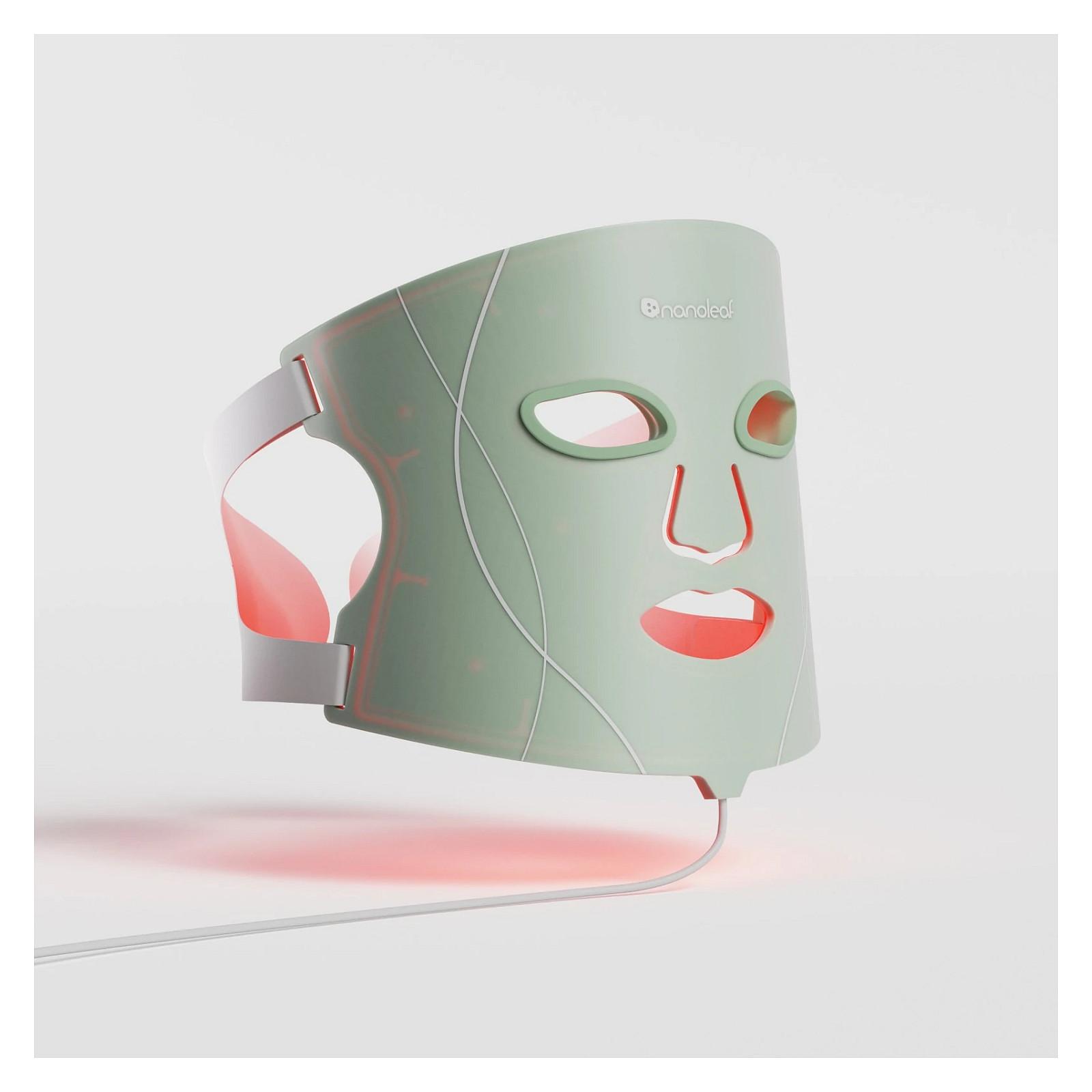 Nanoleaf NLEDK00-1TFM LED Lysterapi Ansigtsmaske - 7 Behandlingsmetoder