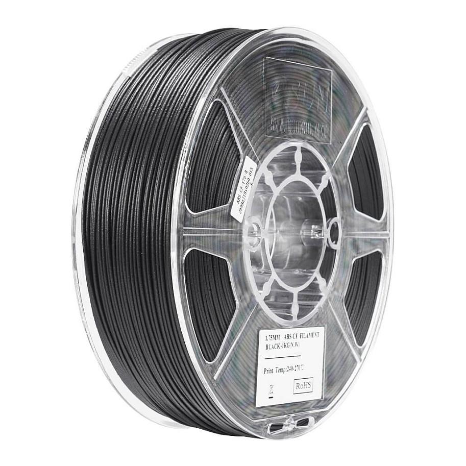 3D-printerfilament eSUN ABS-CF 1,75 mm - sort 1 kg