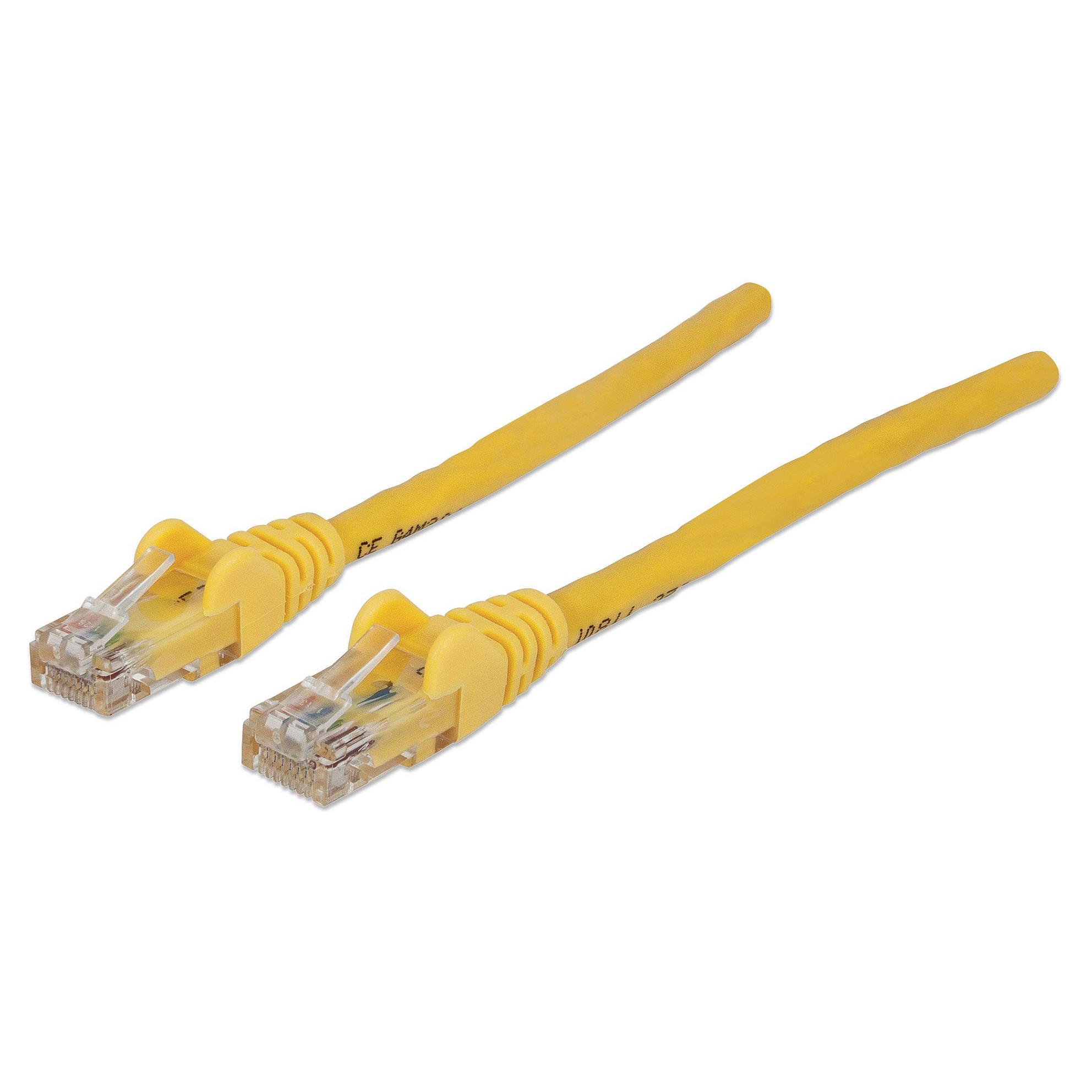 Netværkskabel Intellinet Cat6 RJ45 U/UTP 2 m - gul
