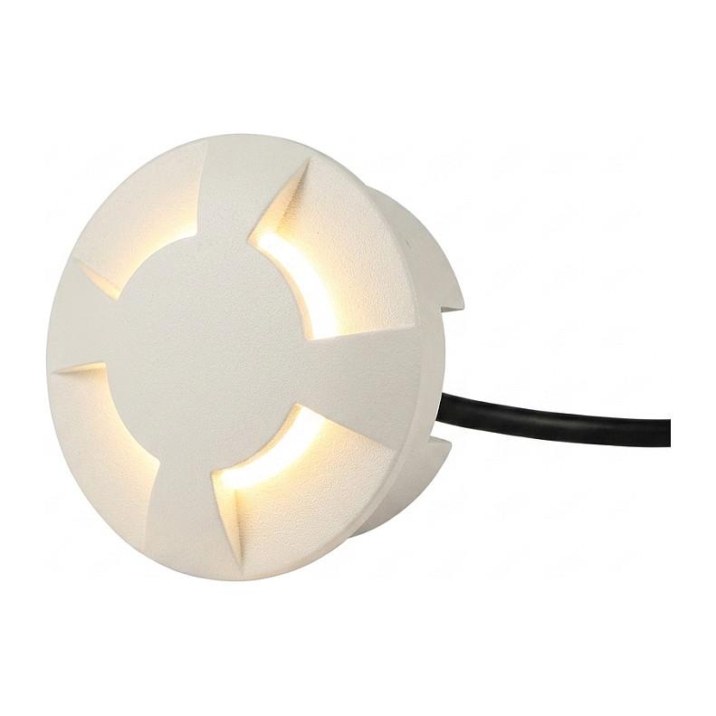 Synergy 21 LED Bodeneinbaustrahler ARGOS rund Segment4 IP67 ww braun
