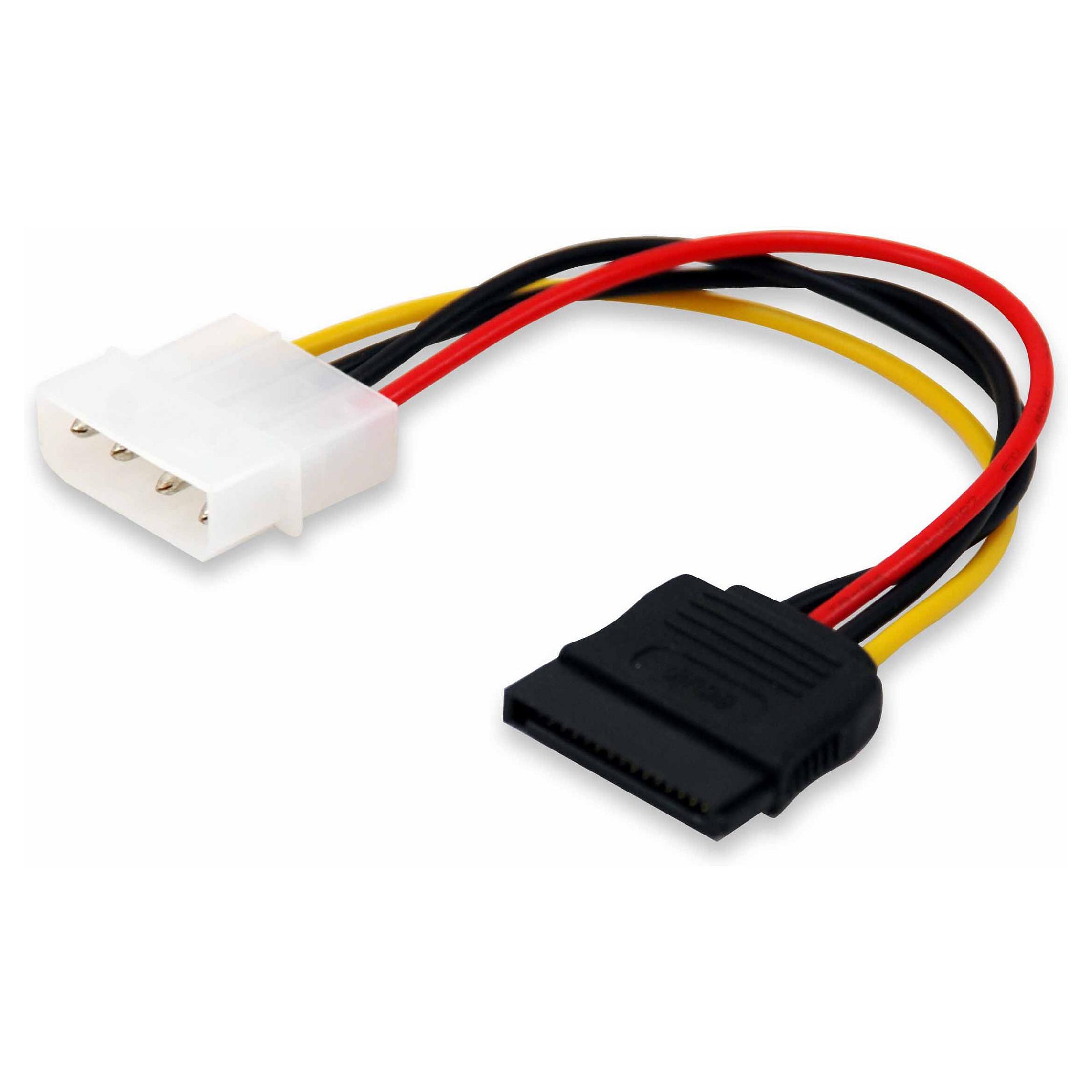 SATA-strømadapterkabel Equip 112050 - Molex 4-pin til SATA 15-pin