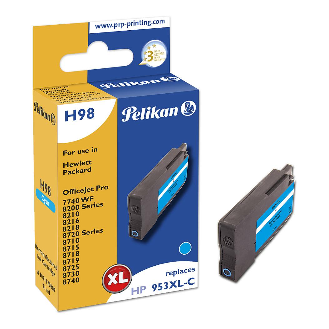 Kompatibel blækpatron Pelikan H98 til HP 953XL - cyan XL