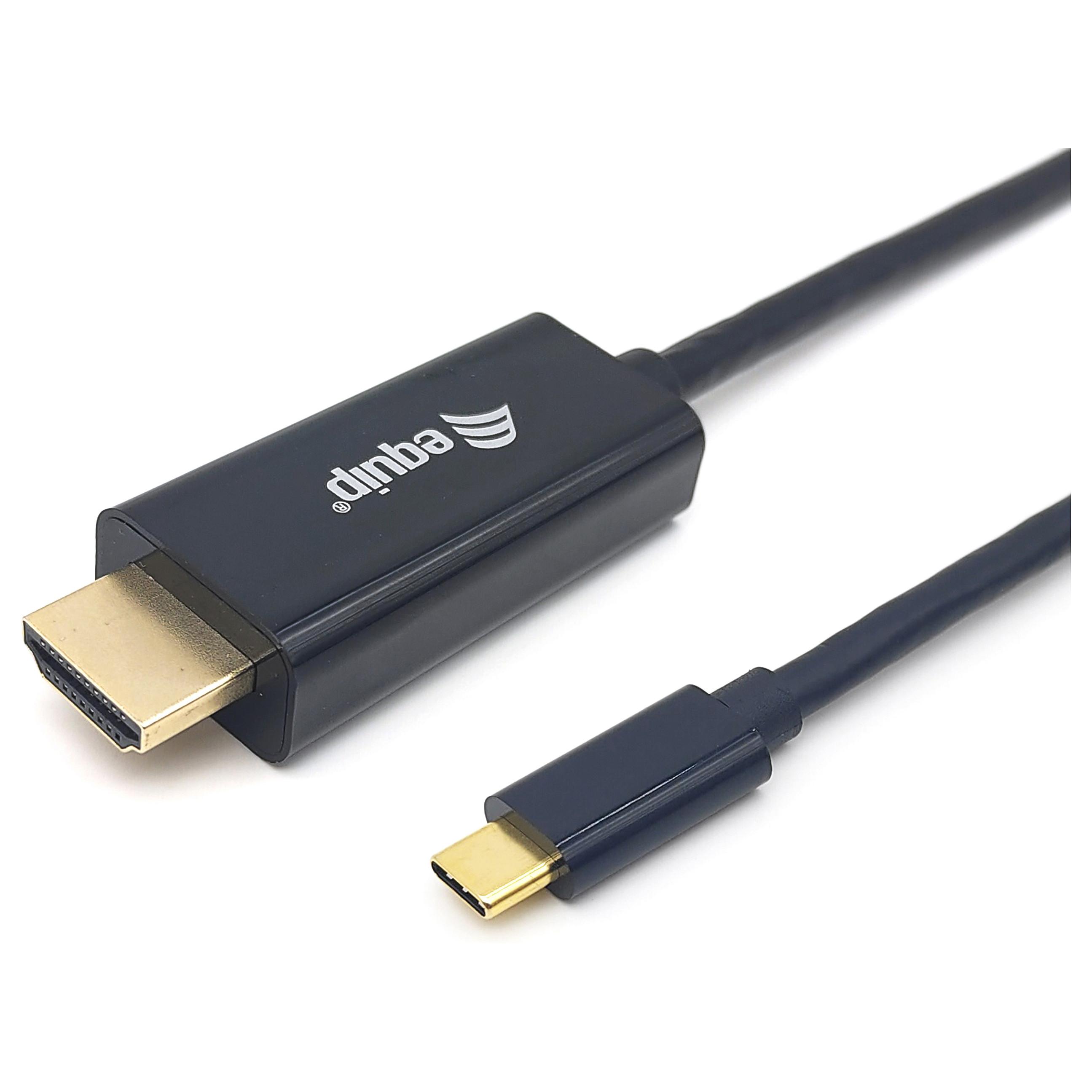 USB-C til HDMI-kabel Equip 133413 - 3 m sort