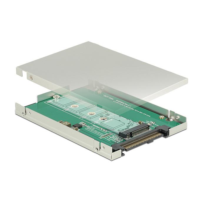 DeLOCK Converter U.2 SFF-8639 > M.2 NGFF NVMe Key M