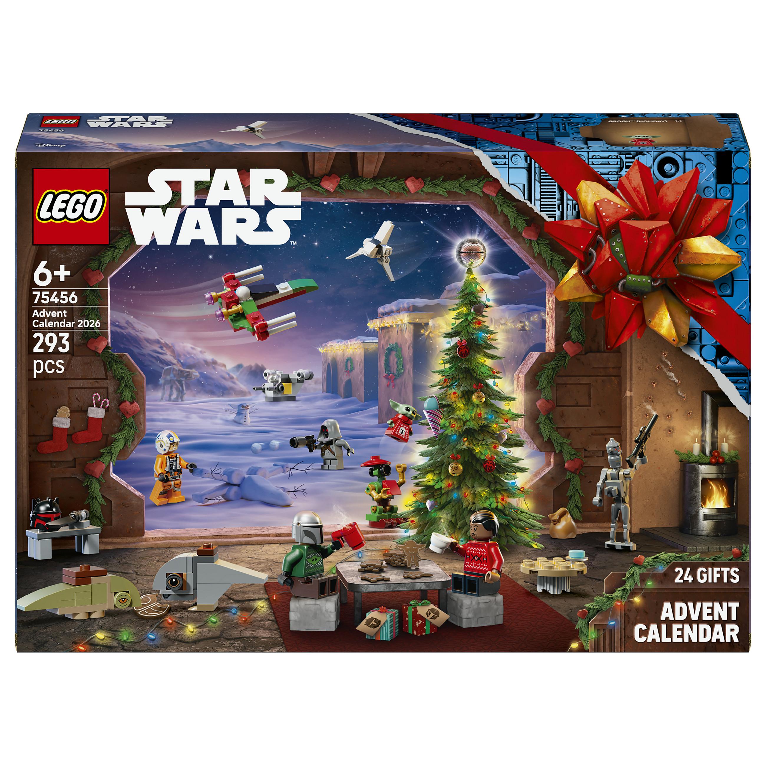 LEGO Star Wars Adventskalender 2026 75456 - 293 dele og 6 minifigurer