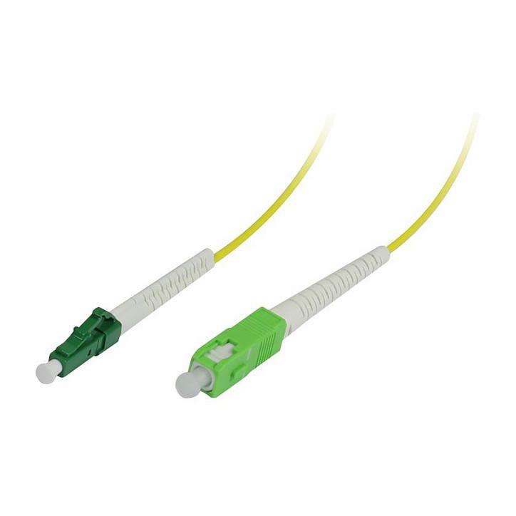 LWL1FaserPatchk 75mtrLCAPCSCAPC 9125u OS2 G657A2 AD2mm flexible Knickschutztülle Synergy21