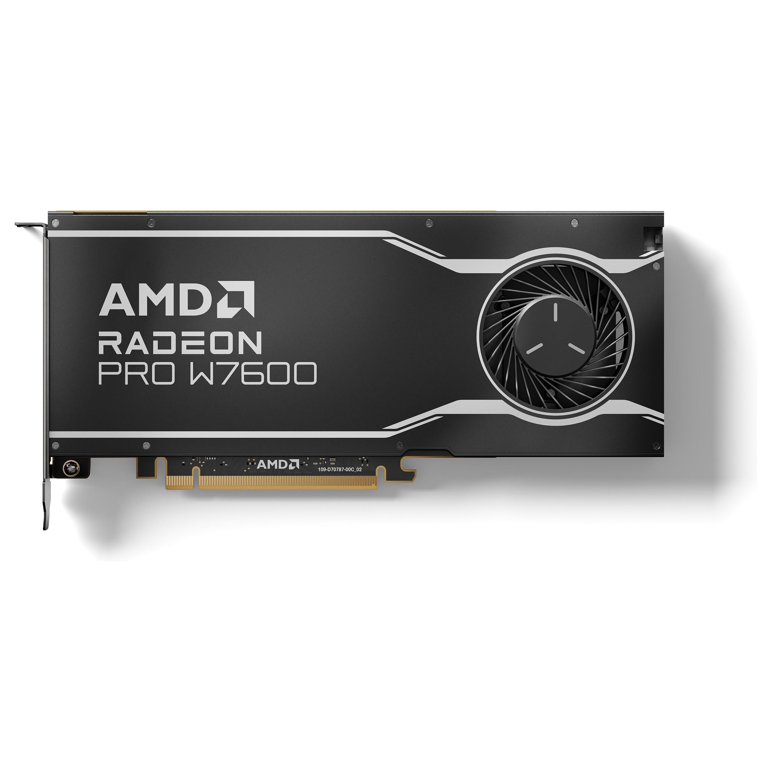AMD Radeon Pro W7600 - 8GB GDDR6 RAM - Grafikkort