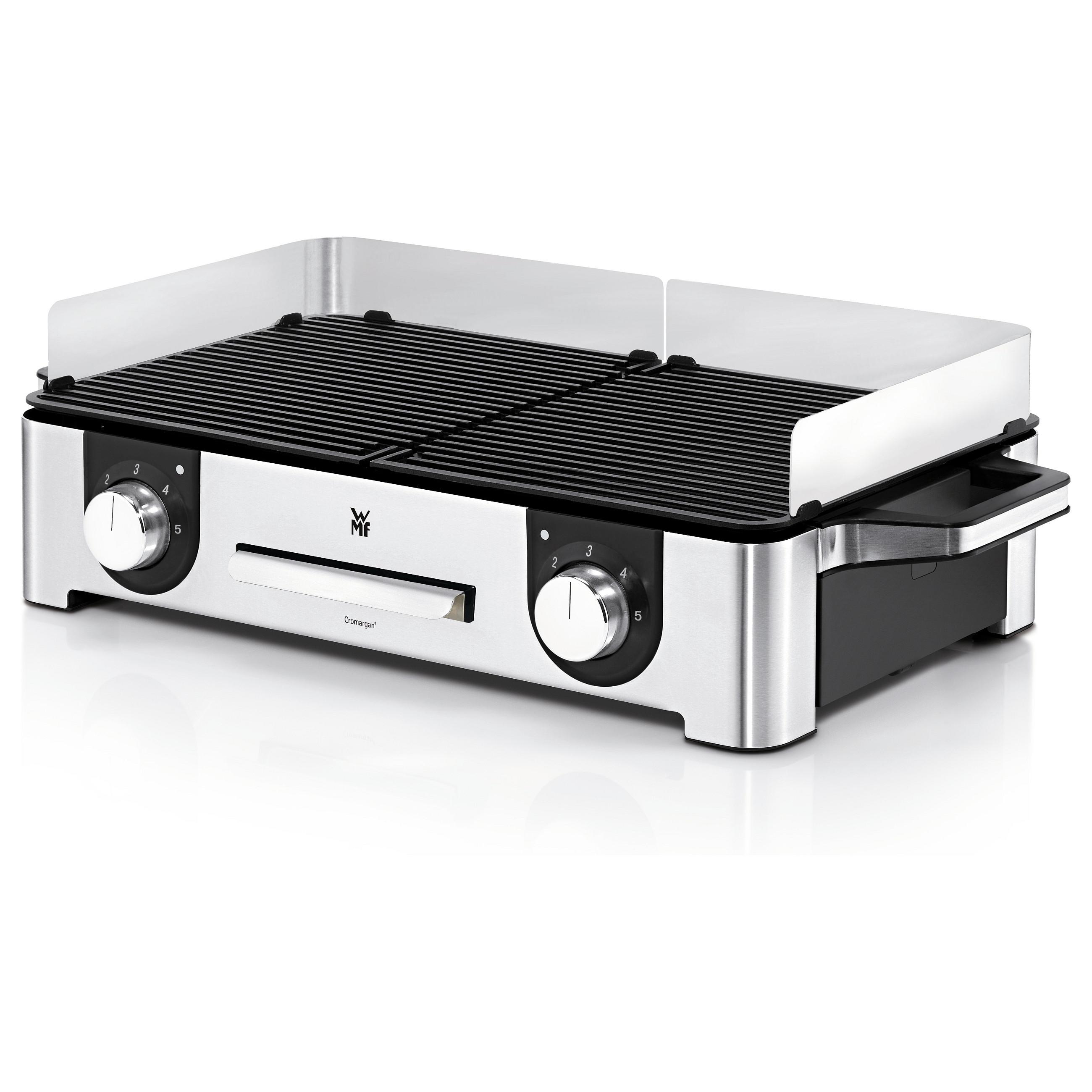 WMF LONO Master Grill - elektrisk grill - bord - 2400W - rustfrit stål (0415280011)