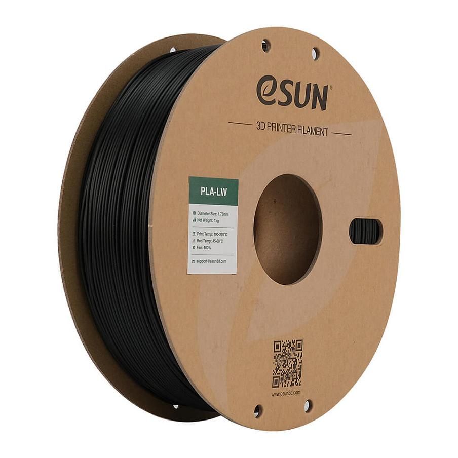 3D-printerfilament eSUN PLA-LW 1,75 mm 1 kg - sort