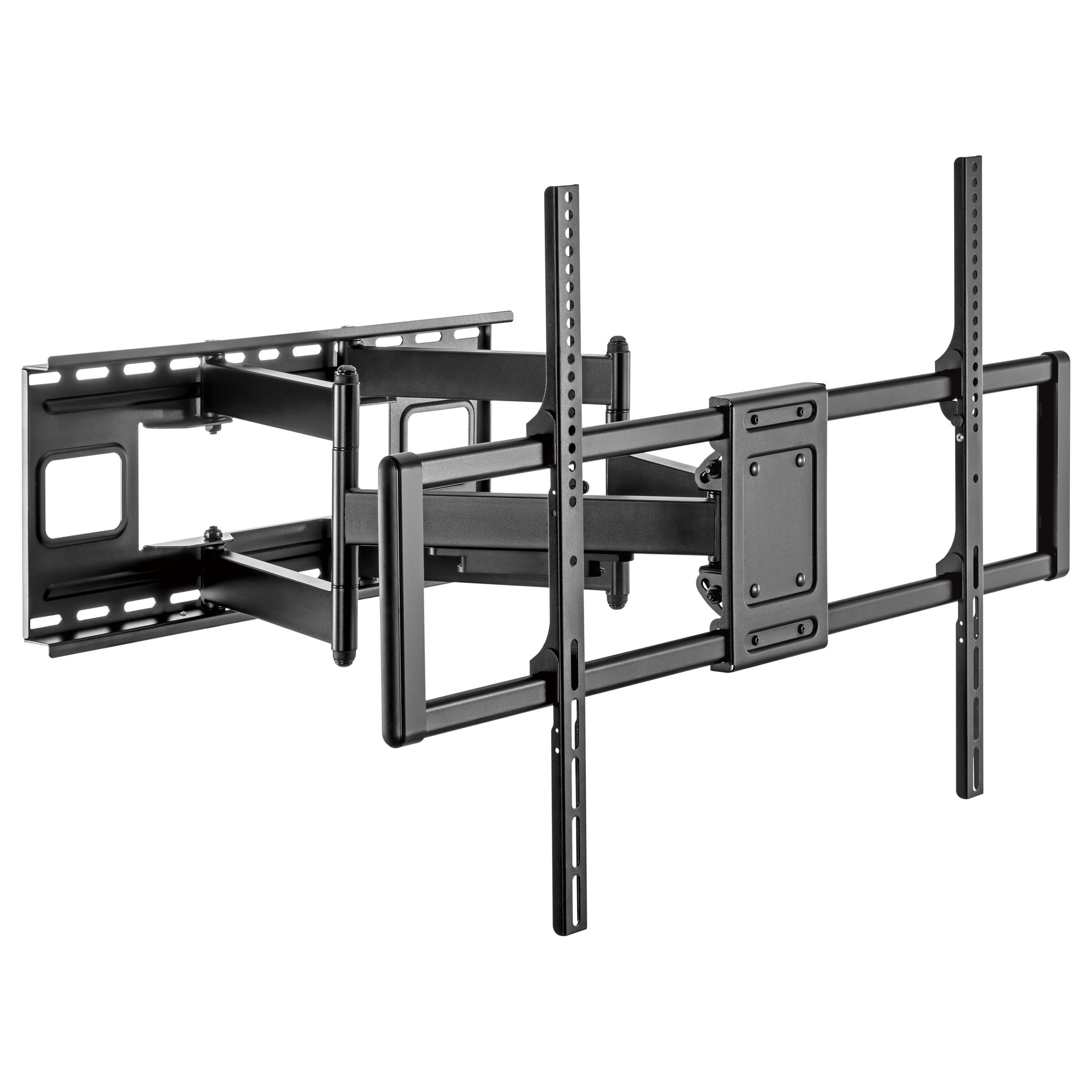 EQUIP 60-120 tv-vægbeslag med fuld bevægelse - sort, 120 kg, VESA op til 900 x 600 mm