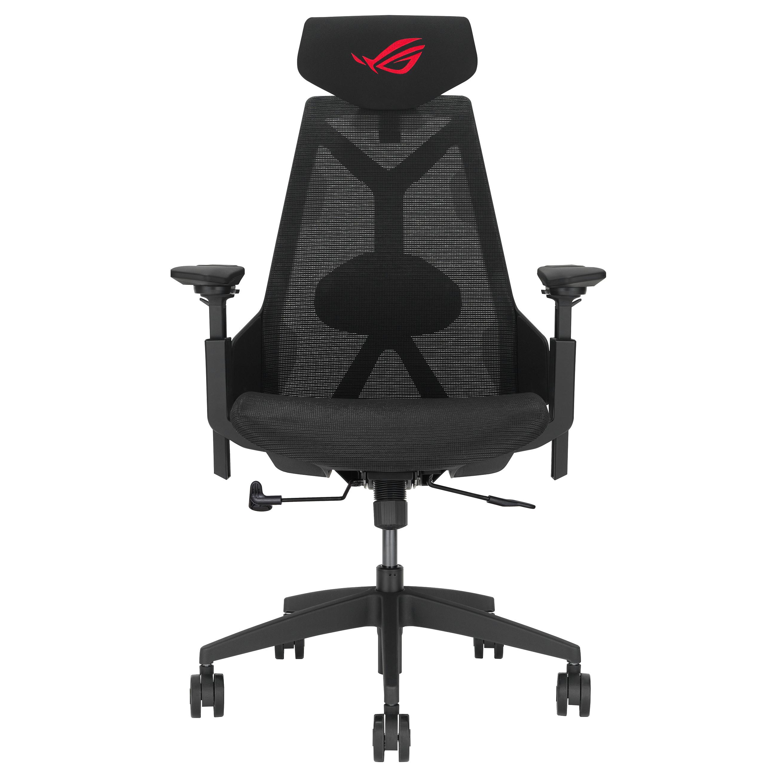 ASUS ROG Destrier Core - gaming chair - polyamide nylon breathable mesh polyurethane foam - black Gamer Stol - Åndbart netværk - Op til 150 kg