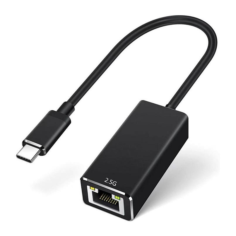 USB-C til 2,5 Gigabit Ethernet-konverter VALUE 12.99.1134 - sort