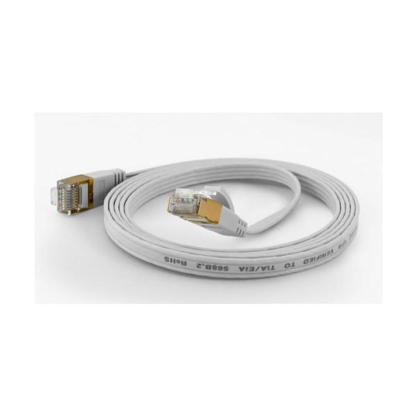 Wantec 7004 F/UTP (FTP) WeiAz 0.5m Cat6a Netzwerkkabel (7004)
