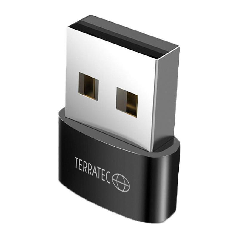 USB-adapter Terratec Connect C20 USB-A til USB-C - sort