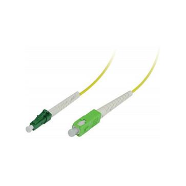 LWL1FaserPatchk 2mtrLCAPCSCAPC 9125u OS2 G657A2 AD2mm flexible Knickschutztülle Synergy21