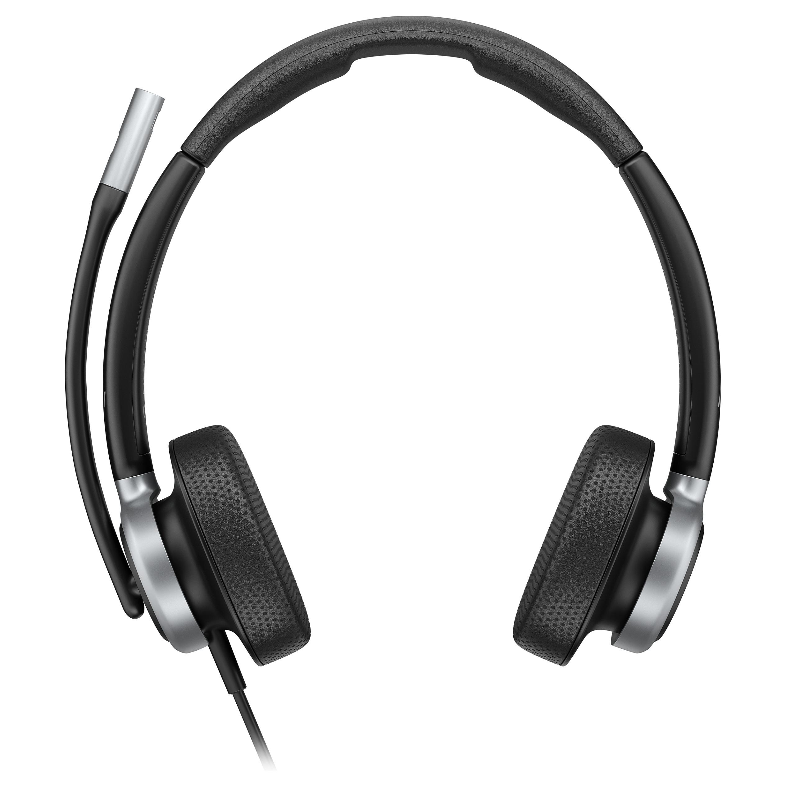 HP Poly Mission 625 - Mission 600 Series - headset - på øret - kablet - USB-C, USB-A - sort - Certified for Microsoft Teams, Works With Chromebook Certified, Zoom Certified, Google Meet Certified