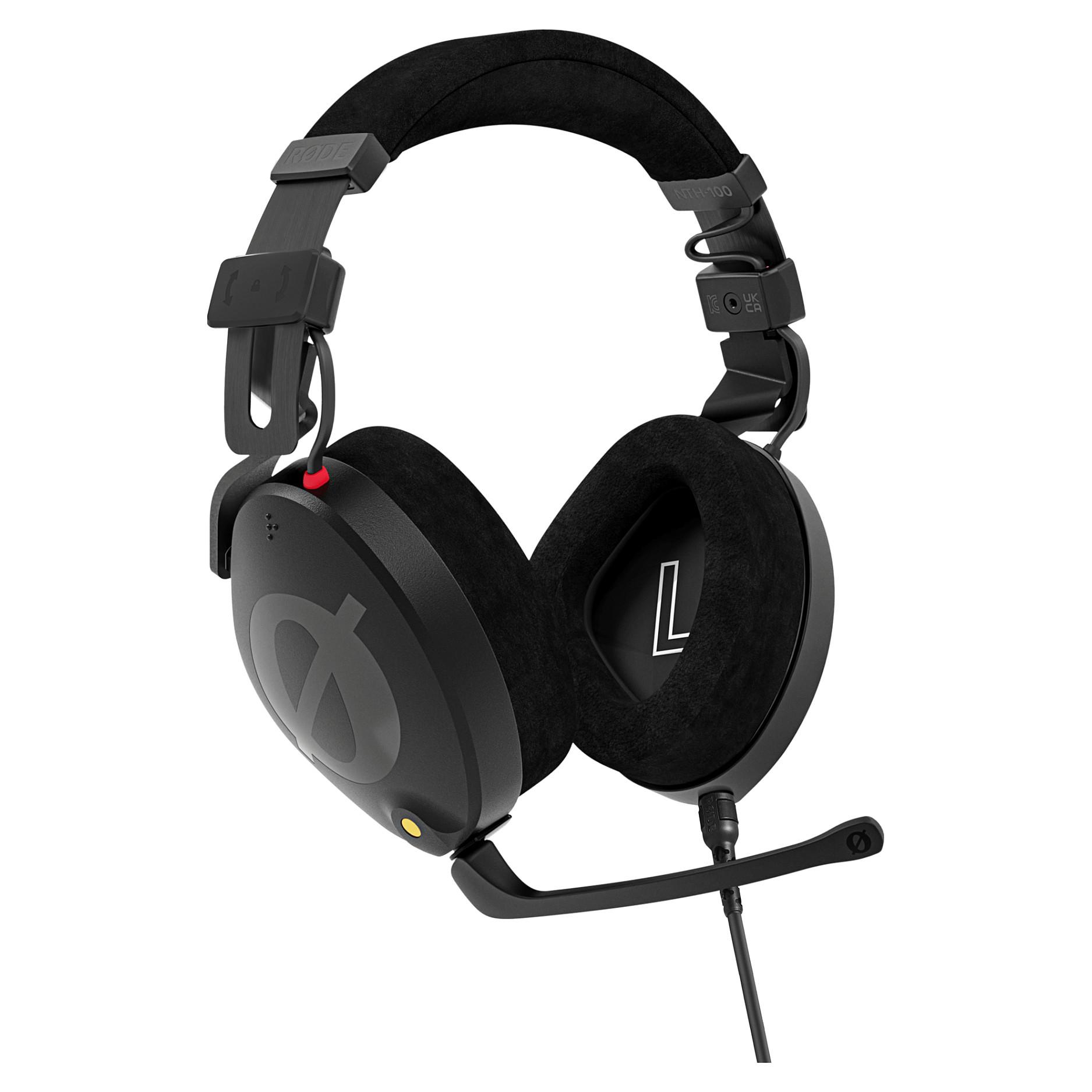 Røde NTH-100M Headset med Mikrofon - Over-ear, 3.5mm Minijack - Sort