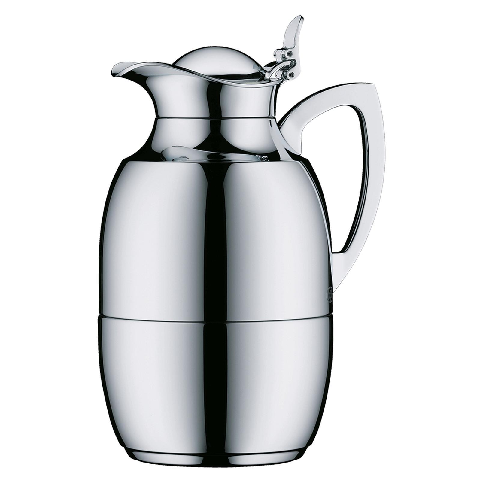 Alfi JUWEL, Karaffel, 1 L, Rustfrit stål, Polypropylen (PP), Rustfrit stål, Plast, 12 t