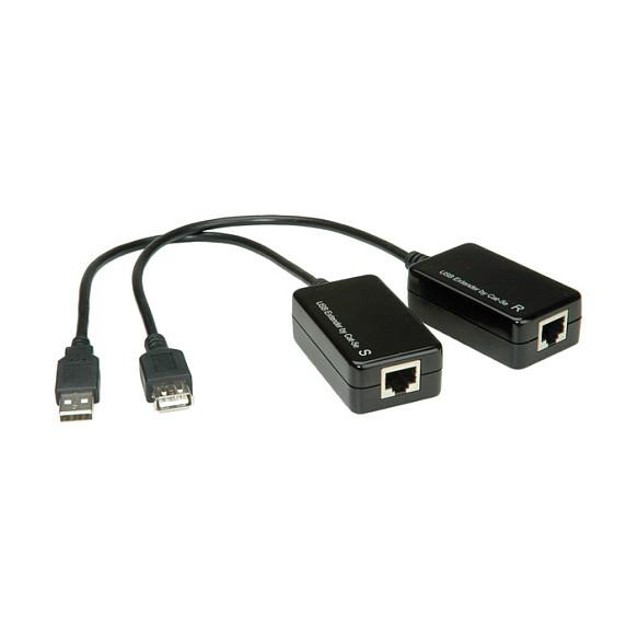 USB-forlænger VALUE USB 1.1 over RJ-45 - maks. 45 m