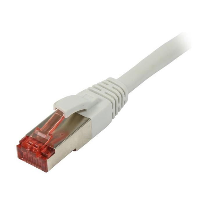 Patchkabel RJ45 CAT6 250Mhz 15m grau SSTPSFTPTPESuperflex Synergy 21