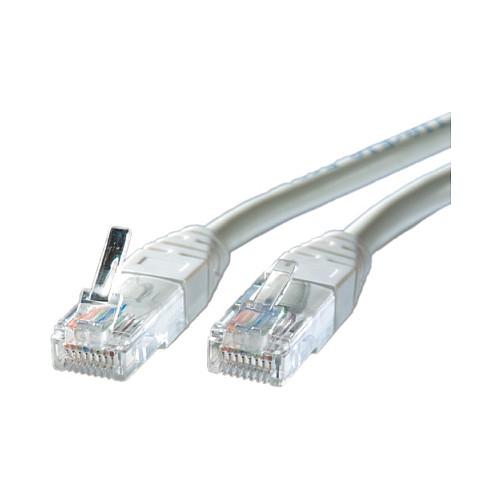Patchkabel ROLINE Kat.5e Class D U/UTP - grå 10 m