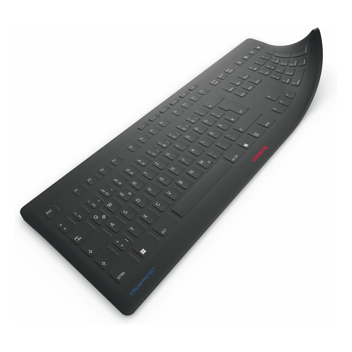 Cherry tastaturcover i silikone til Cherry tastatur - sort