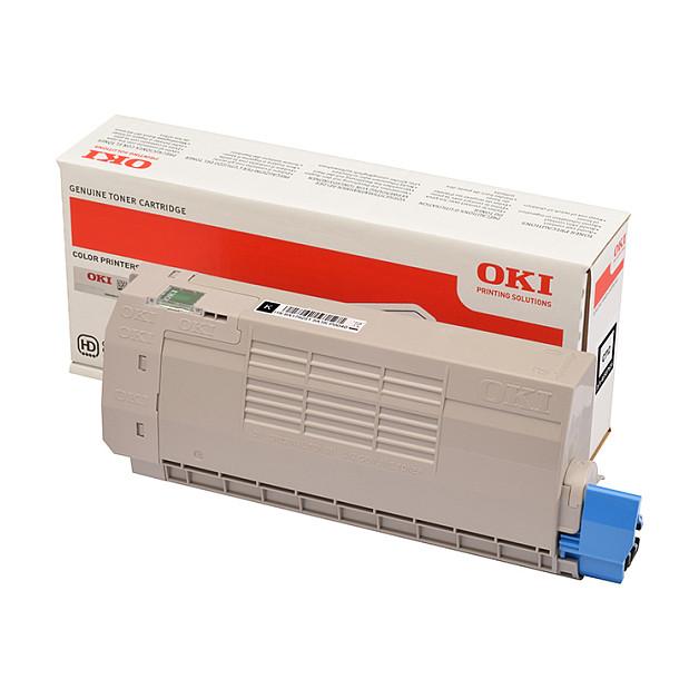OKI - Sort - original - tonerpatron - for C712n