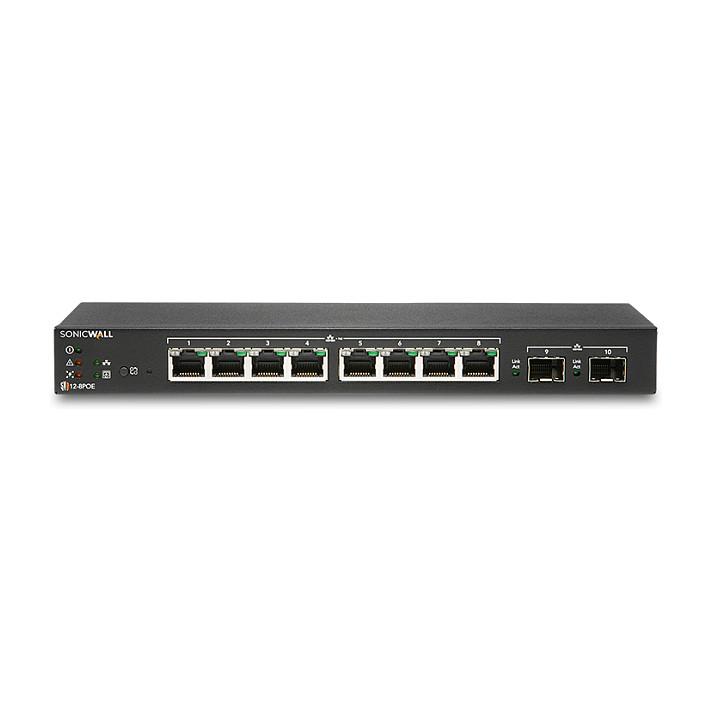 SonicWall Switch SWS12-8 Switch 10-porte Gigabit